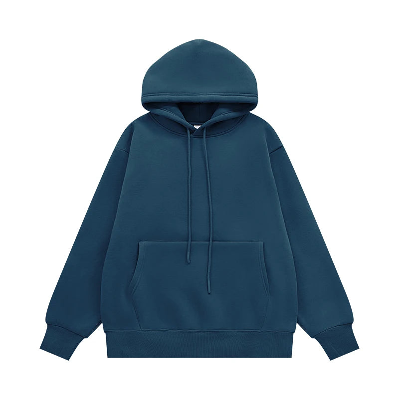 Unisex 350G Fleece Velvet Warm Hoodie