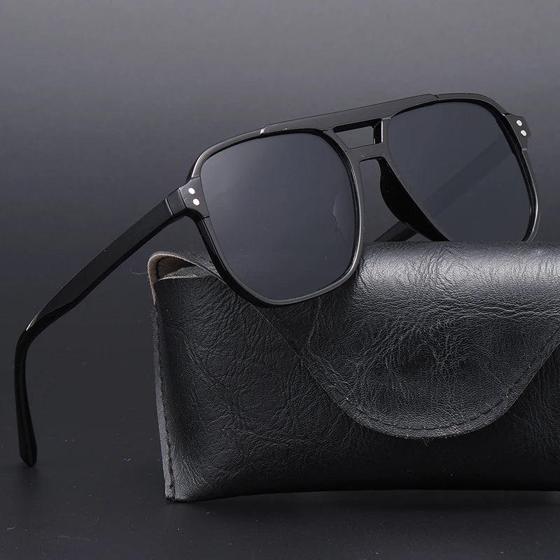 Men's Retro Plastics Frame UV400
