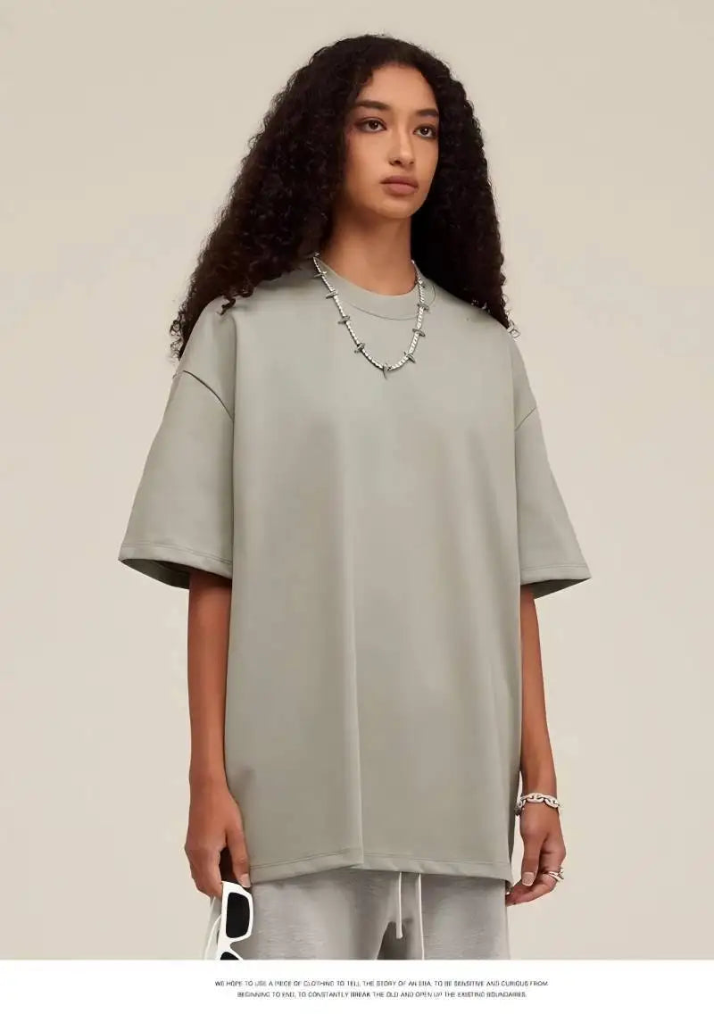 Unisex Summer Oversize Short-sleeved Loose T-shirt