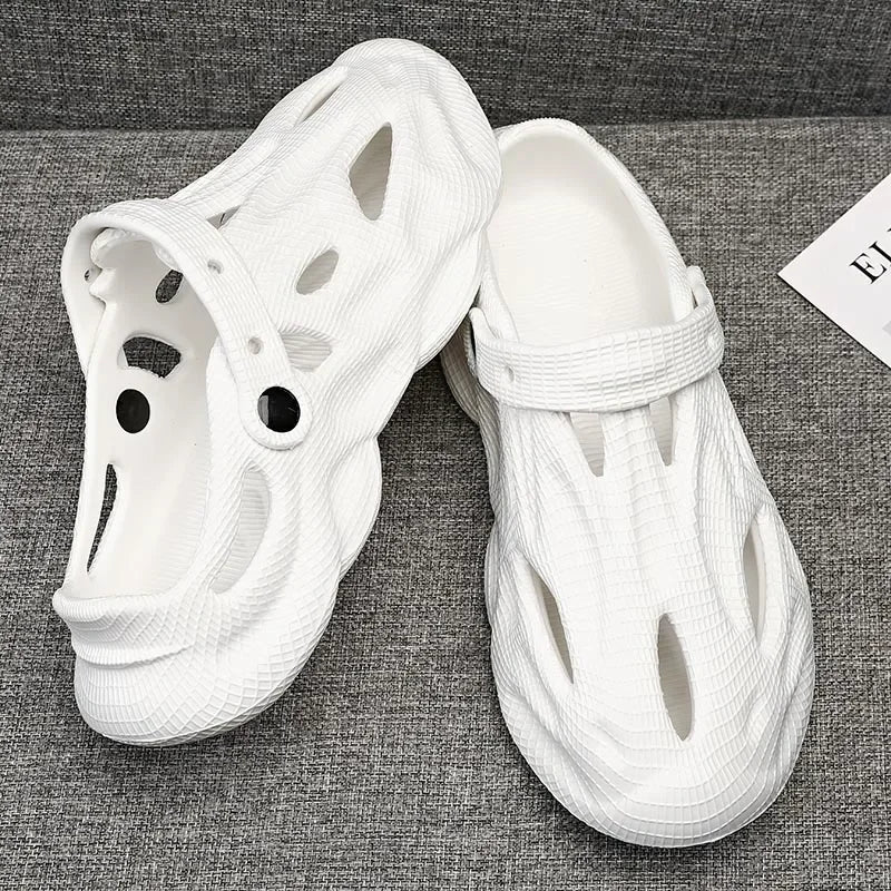 Unisex Summer Slippers Camouflage Outdoor Sandals Clogs Beach Slippers Slides