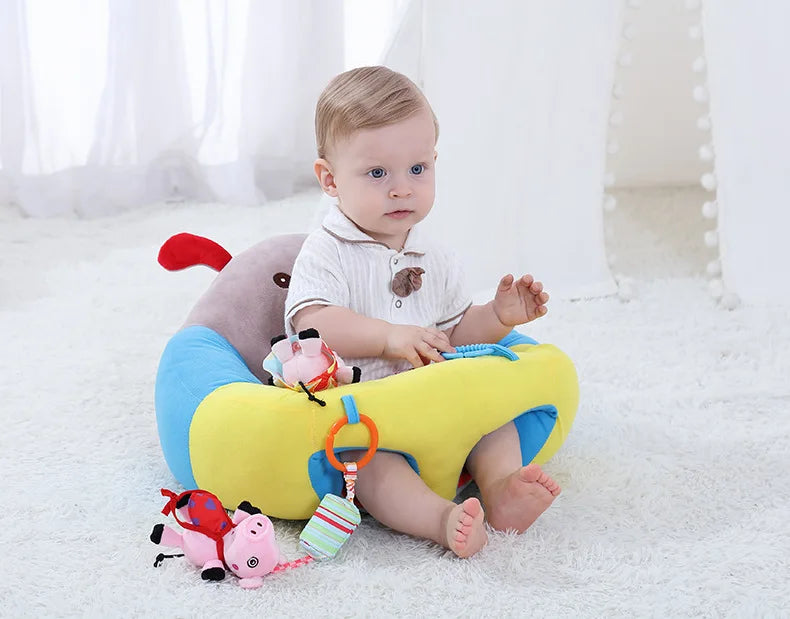 Baby Support Sofa with Filling - Bean Bag Seat for Learning to Sit