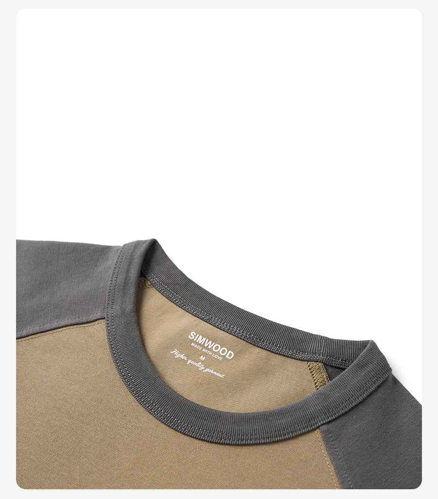 Men's Summer 240gsm Cool Feeling Sorona Fabric Oversize Raglan Sleeve Athletic Sports Gym Workout T-Shirt