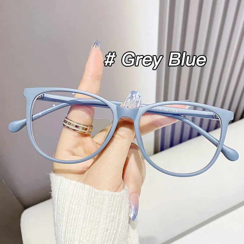 Retro Transparent Fashion Glasses - Anti Blue Light Eyeglass Frame