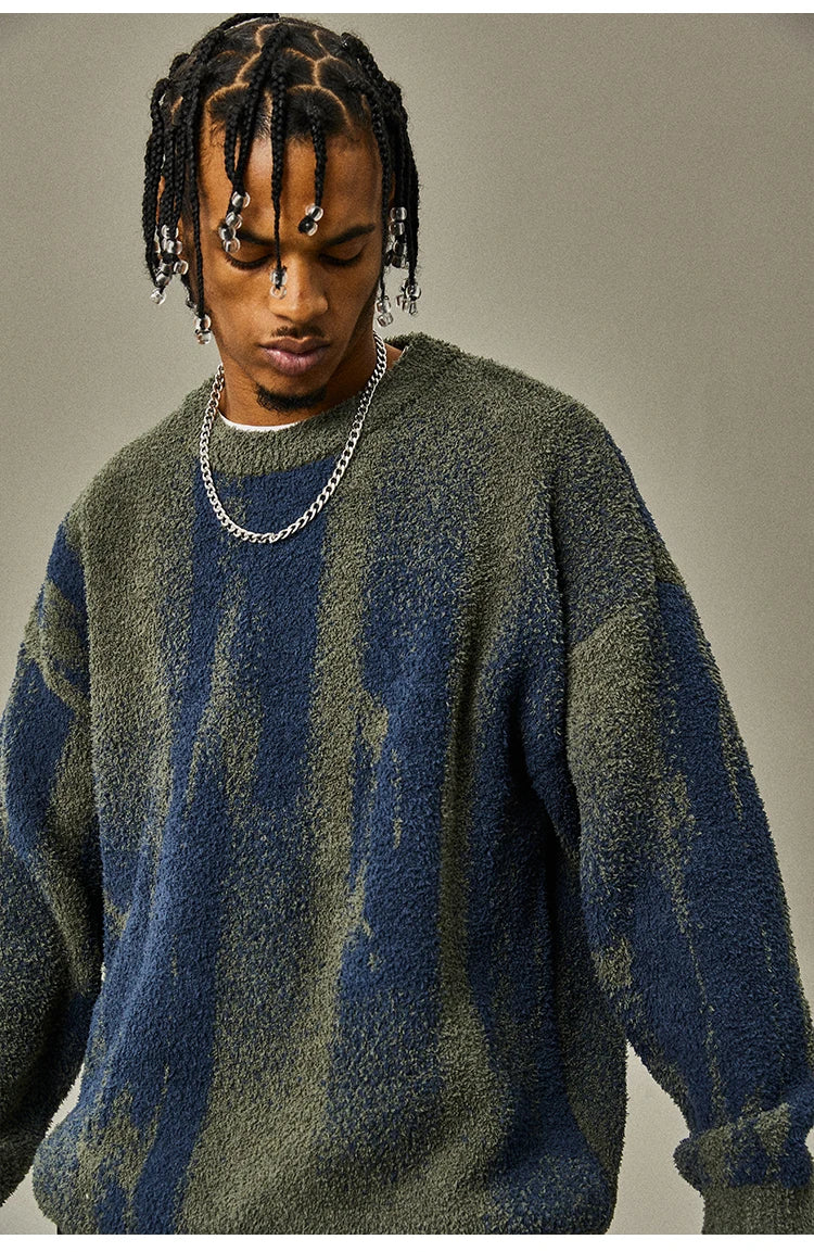Men's Gothic Vintage Pullover Sweater