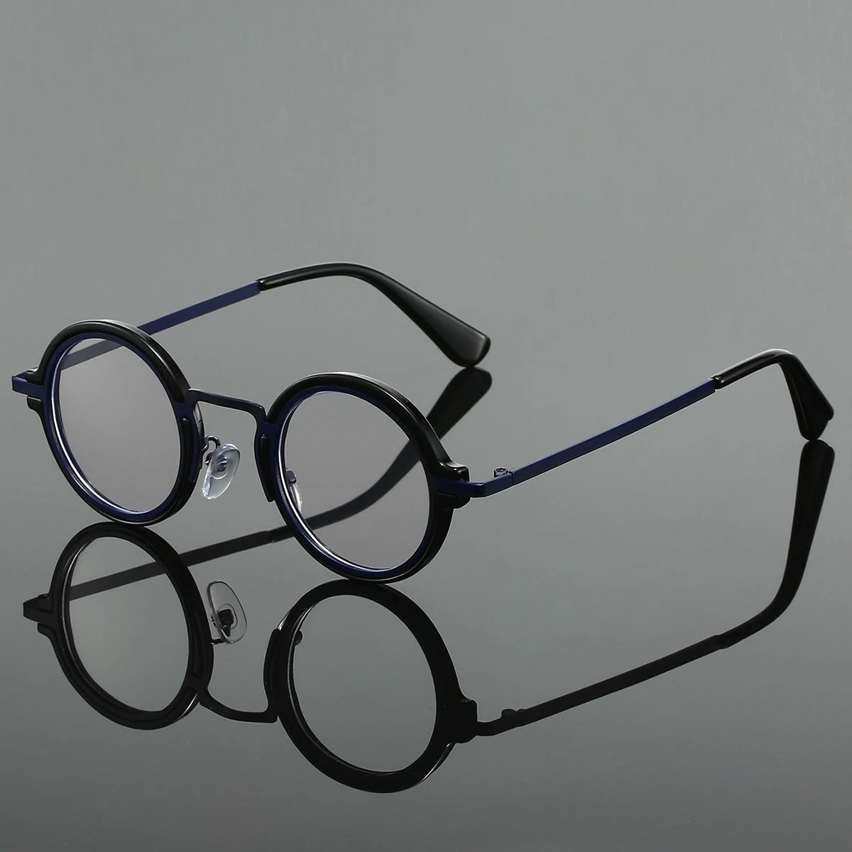 Punk Round Glasses - Blue Light Blocking Eyewear for Men & Women