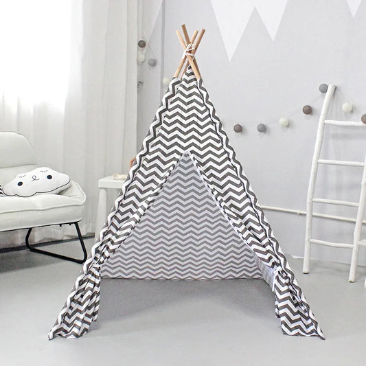 110×110×140cm Baby Playpen Children’s Toy Tent Wigwam Indoor Tipi  Play House