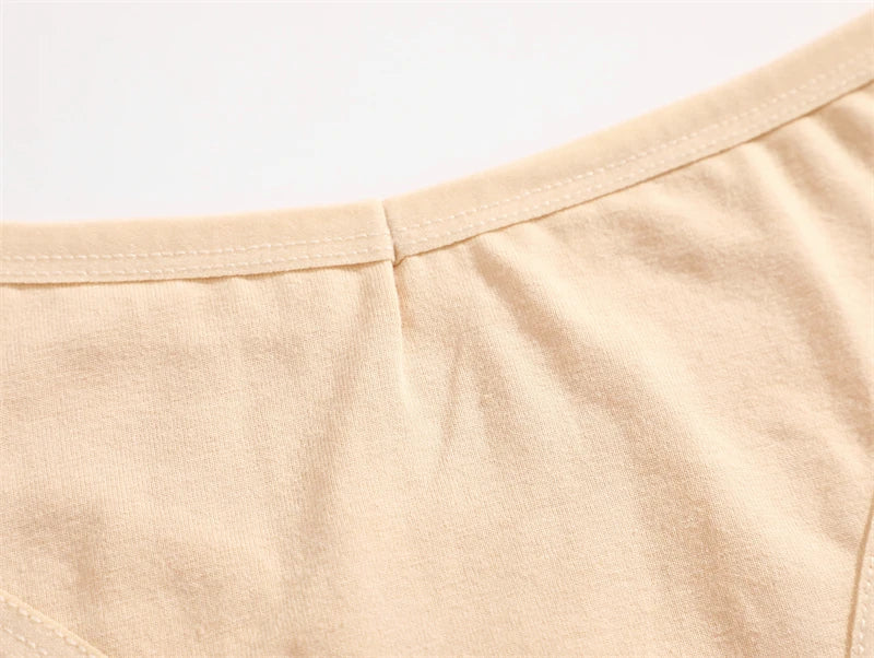 3Pcs Cotton Thongs Pantie Low Waist Comfortable Underwear Breathable G-string Soft Lingerie