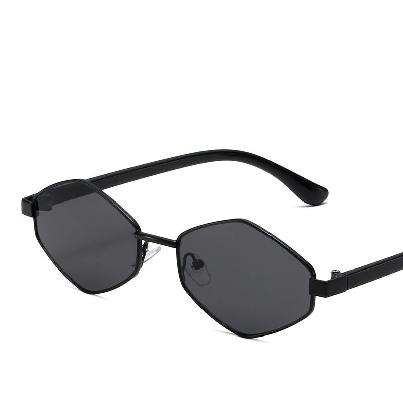 Polygonal Sunglasses - Retro Metal Frame UV400 Protection for Men & Women