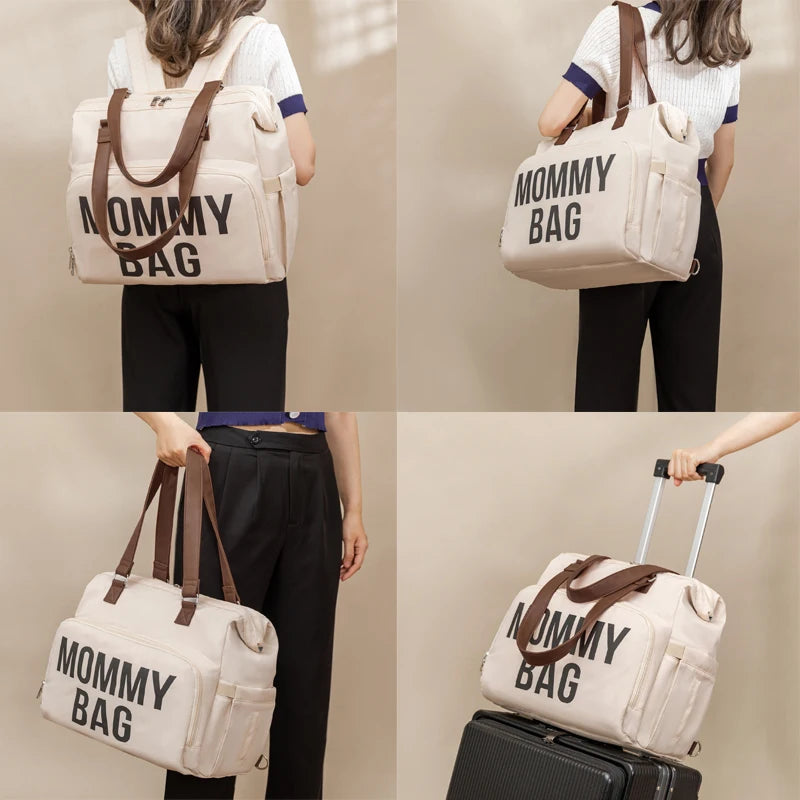 3pcs/set Mum/Mom Large Capacity Diaper Maternity Bag Backpack