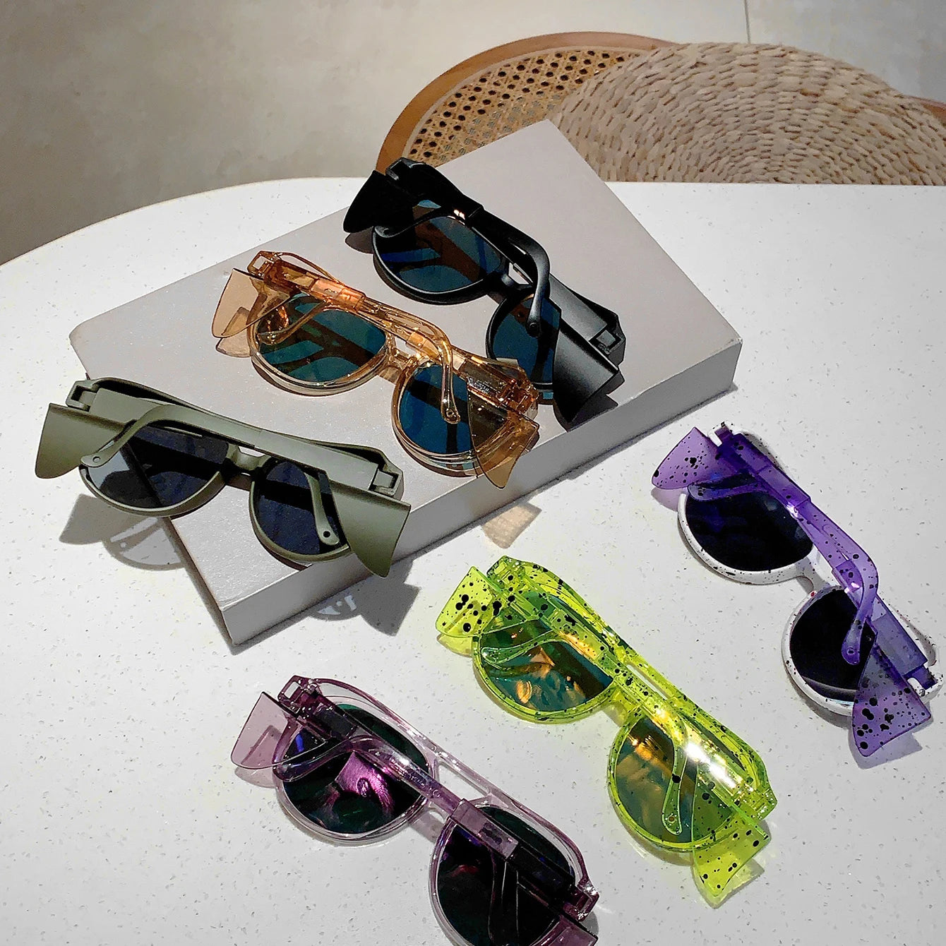 Unisex Oversize Square Sunglasses