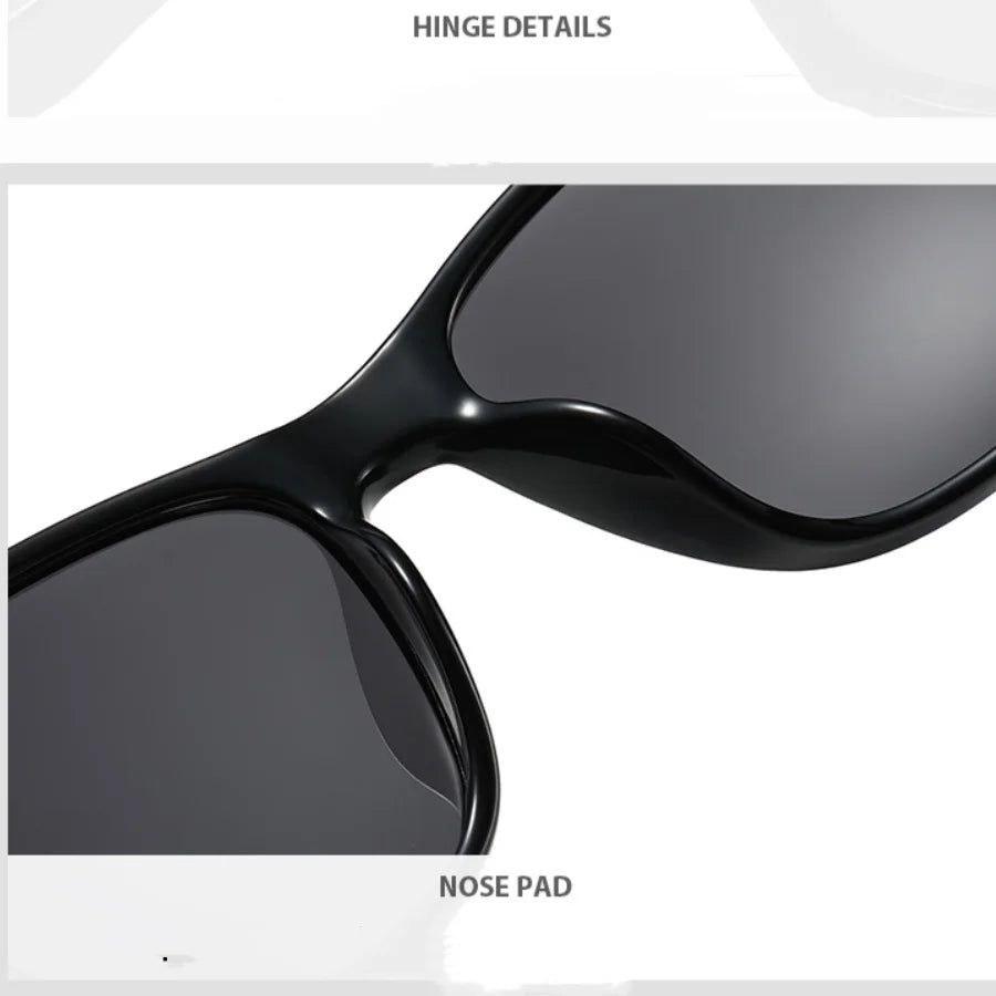 Polarized UV400 Sunglasses - Unisex Fashion Eyewear for Outdoor Activities