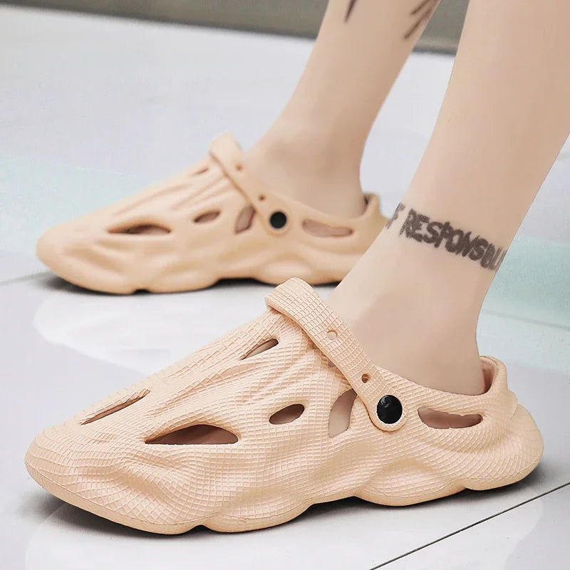 Unisex Summer Slippers Camouflage Outdoor Sandals Clogs Beach Slippers Slides