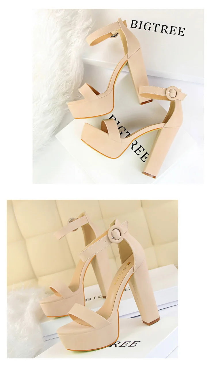 Women's High Heel Platform Shoes