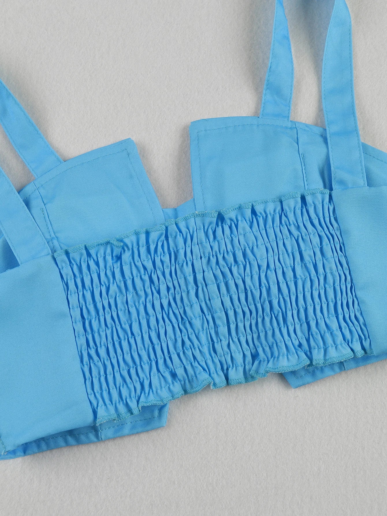 Women's Print Two-piece Skirt Set - Halter Straps Tube Top and Beach Skirt Set