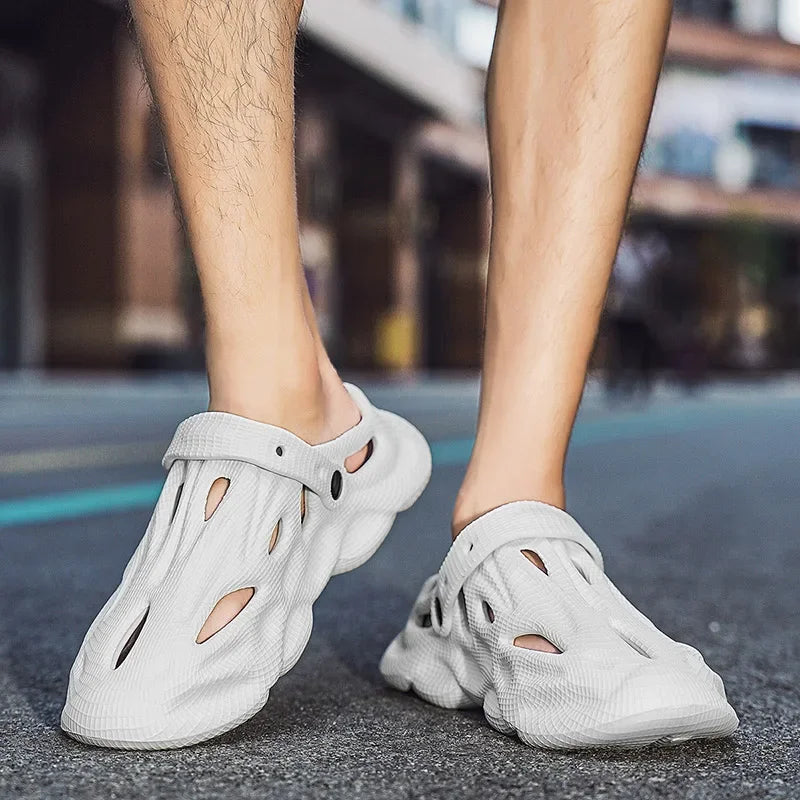 Unisex Summer Slippers Camouflage Outdoor Sandals Clogs Beach Slippers Slides