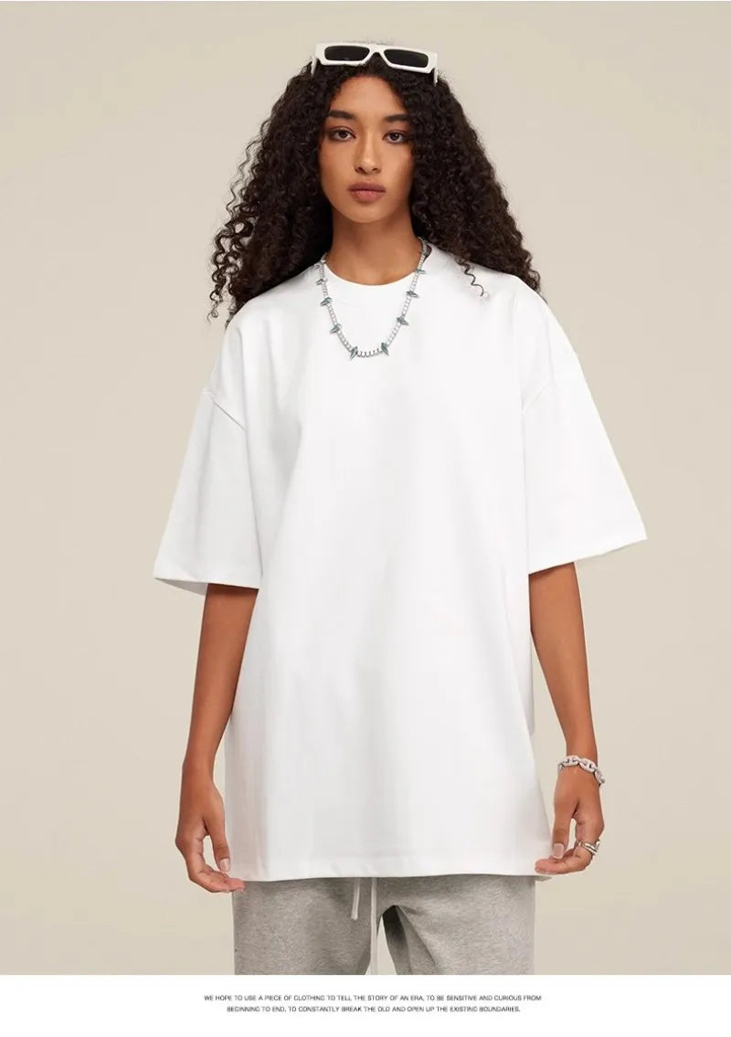 Unisex Summer Oversize Short-sleeved Loose T-shirt