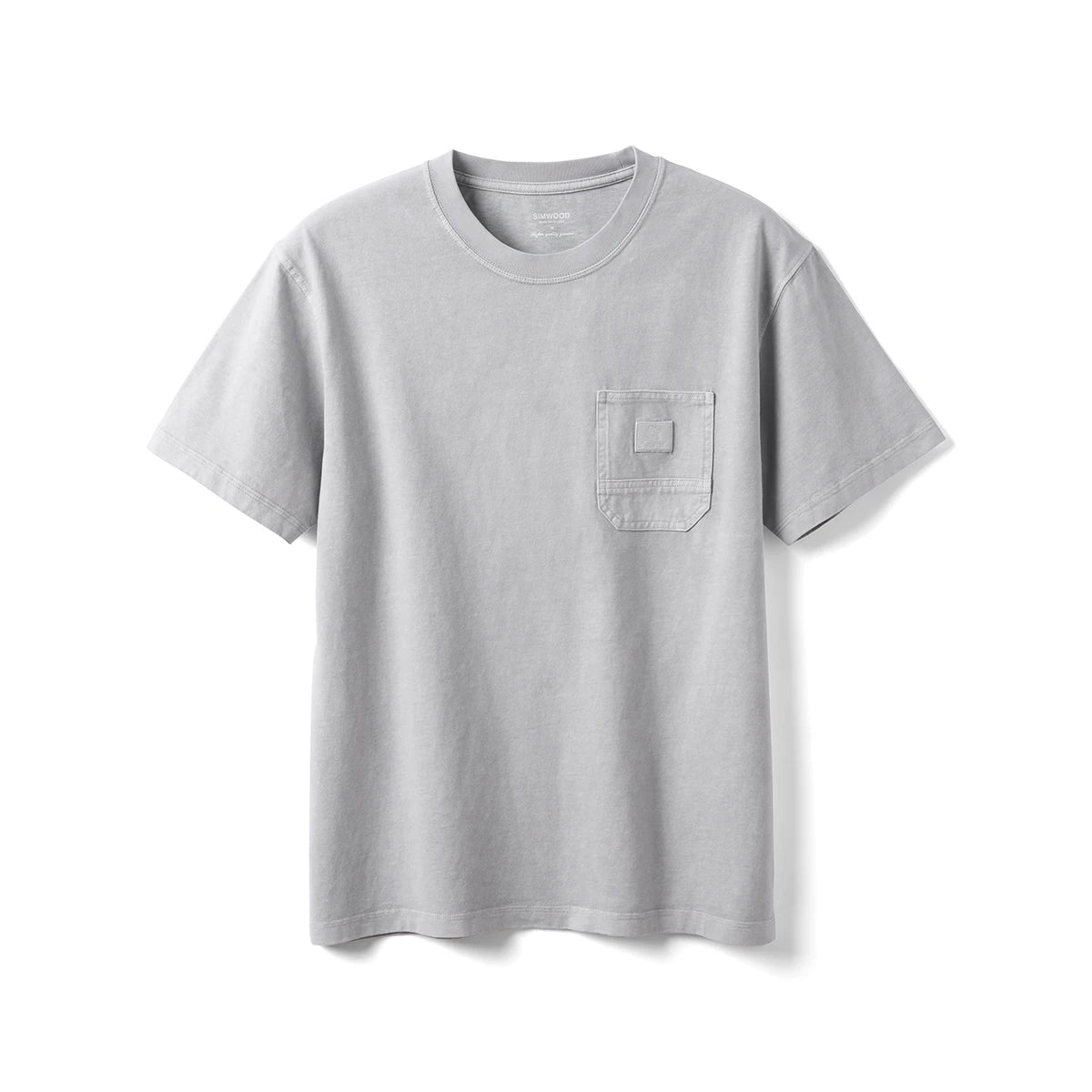 Men's Oversized Vintage Washed Cotton T-Shirt - Breathable Plus Size