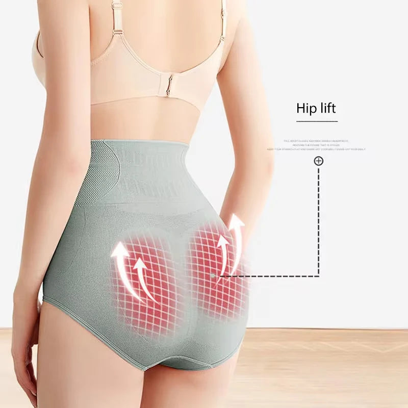 High Waist Shaping Panties - Breathable Body Shaper Slimming Underwear for Women