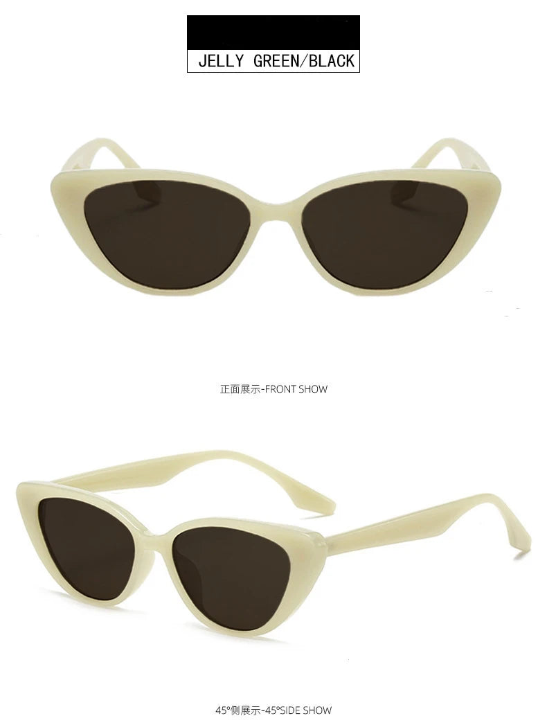 Women's Cat Eye Sunglasses Retro Premium Sun Protection Fashion Eyewear UV400