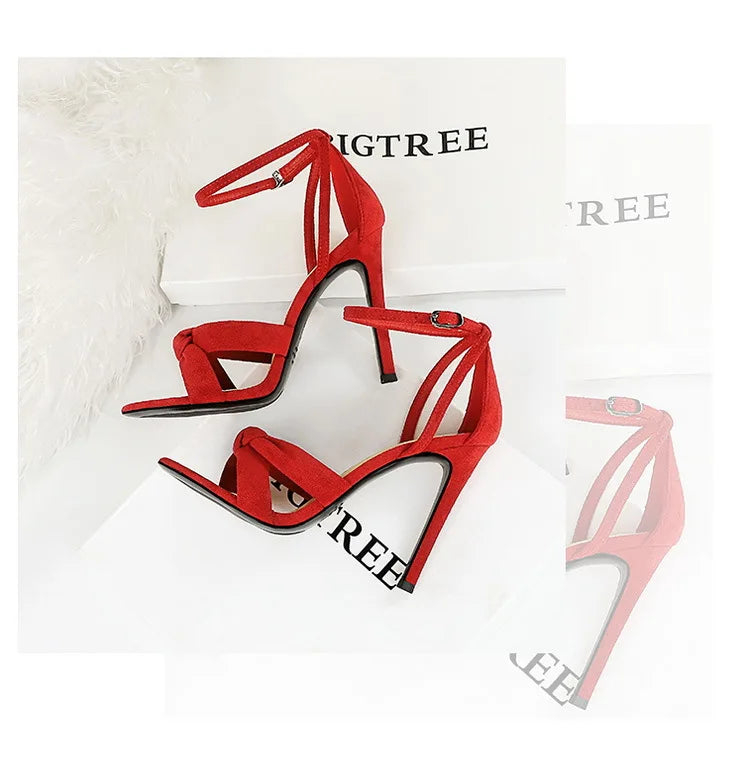 Women's Summer Stilettos Suede High Heels