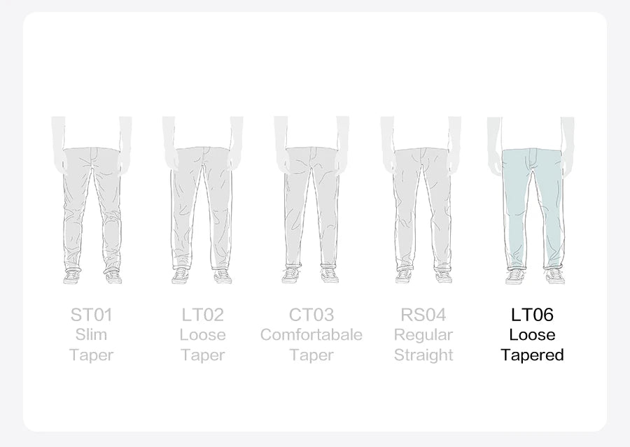 Loose Tapered Vintage Jeans - 11.5oz Cotton Denim Trousers