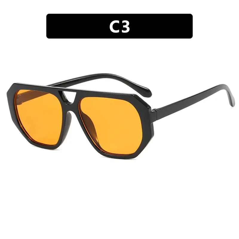 Retro Sunglasses - Classic Driving Eyewear with UV400 Protection
