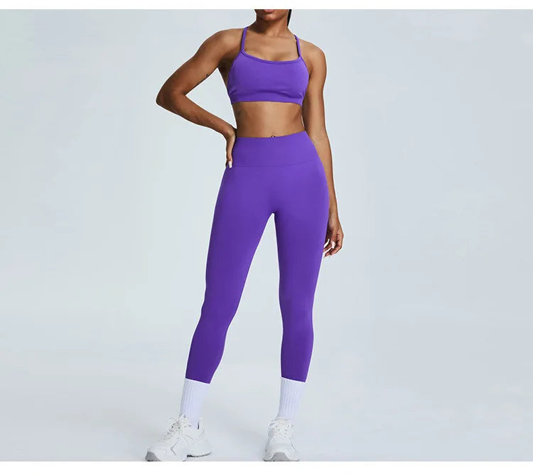 Women's High Waist Yoga Pants Fitness Running Tights Push Up Sports Gym Workout Leggings