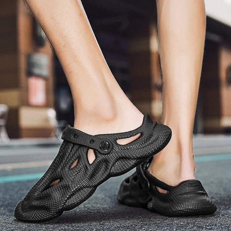 Unisex Summer Slippers Camouflage Outdoor Sandals Clogs Beach Slippers Slides