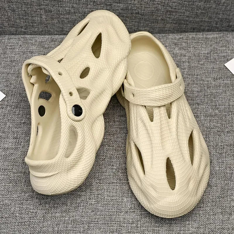 Unisex Summer Slippers Camouflage Outdoor Sandals Clogs Beach Slippers Slides