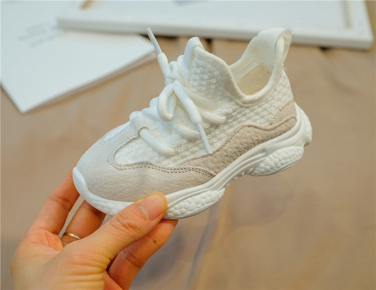 Children's Unisex Mesh Breathable Sneakers Shoes 21-30