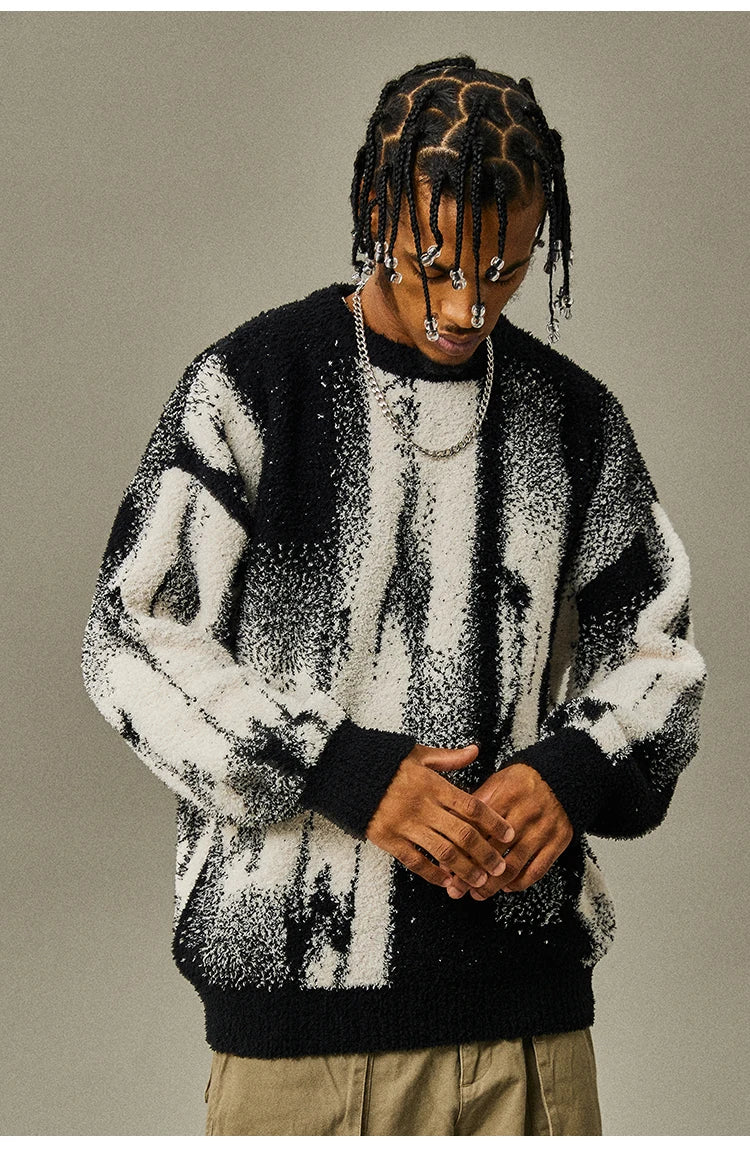 Men's Gothic Vintage Pullover Sweater