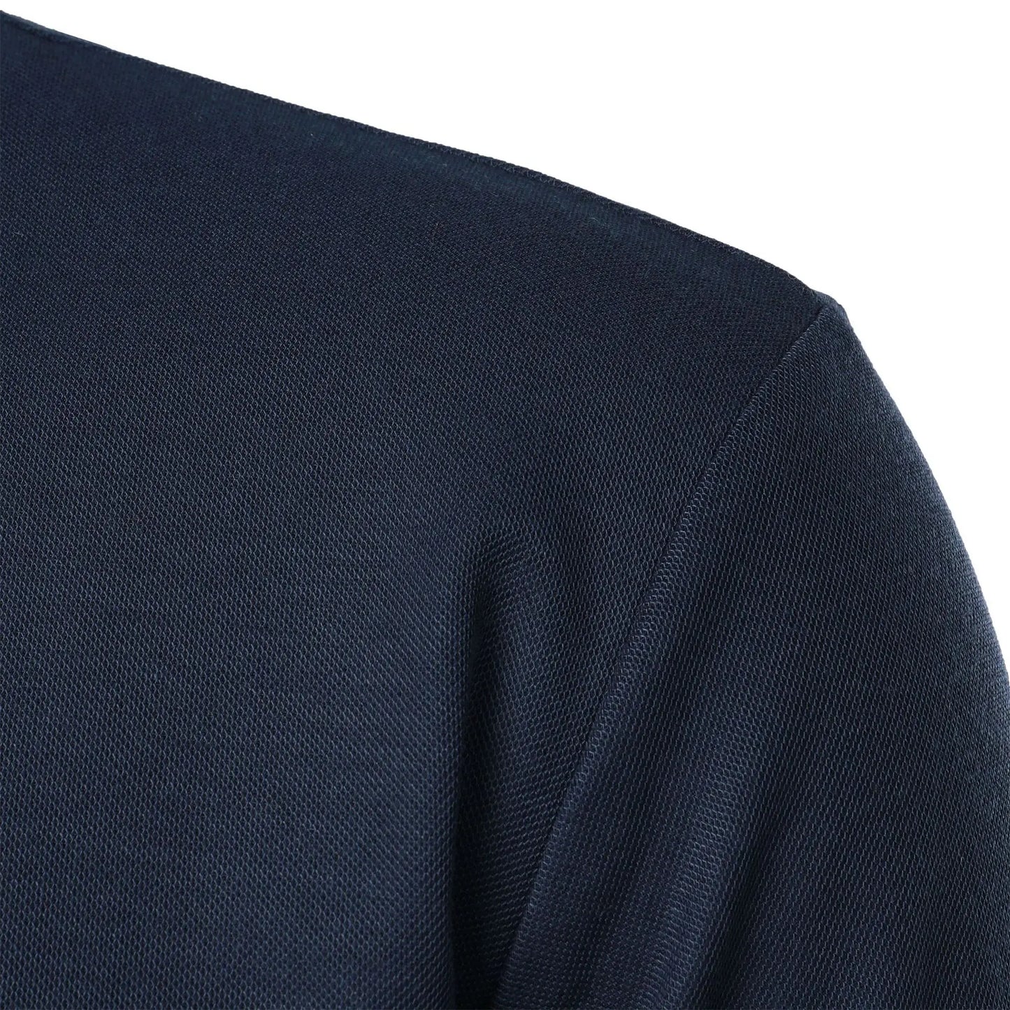 Men's Summer Short Sleeve Stand Collar Smart Casual Slim Fit Lightweight T-Shirt