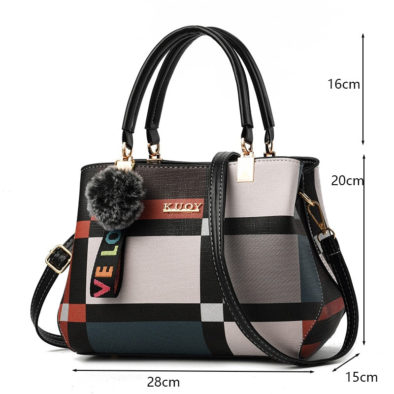 Women's PU Leather Crossbody HandBag