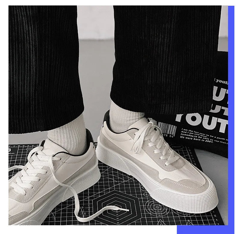 Men's Sneakers Casual Canvas Skateboard Shoes