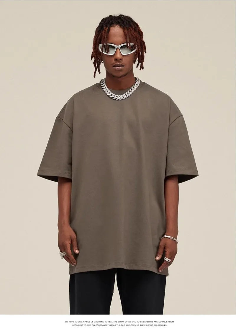 Unisex Summer Oversize Short-sleeved Loose T-shirt