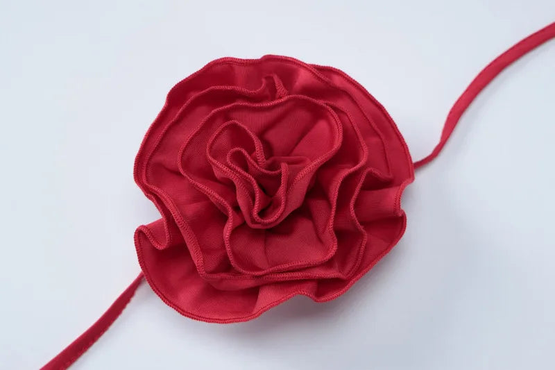 Women's Sleeveless Ruffle Mini Open Back Tie Detail Ruched Bodycon Dress