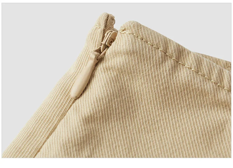 Salt & Sweet Style A-Line Mini Skirt - Summer Edgy Raw Hem Pleated Retro Skirt with Belt