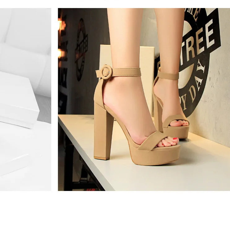 Women's High Heel Platform Shoes