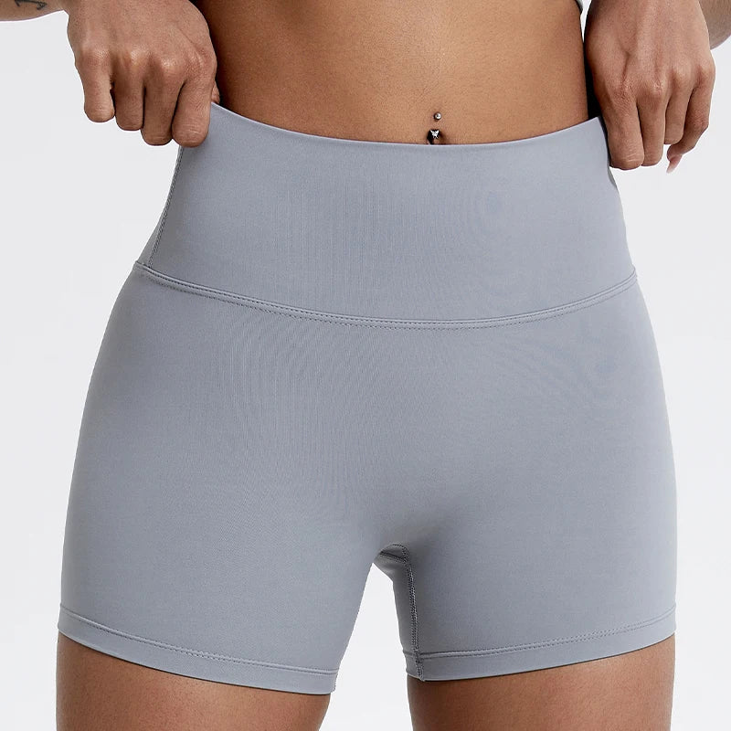 Women's Running Sports Buttock Lift Gym Leggings Cycling Slim Fit Workout High Waist Yoga Shorts