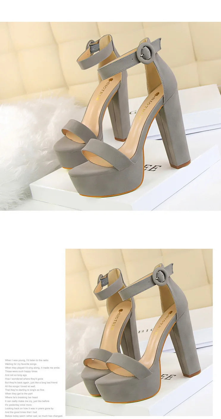 Women's High Heel Platform Shoes