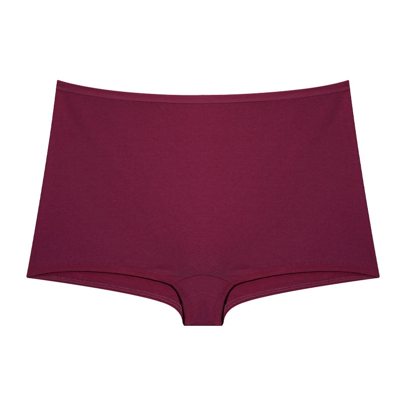 Women's Cotton Seamless Boyshorts - Comfort Sports Underwear