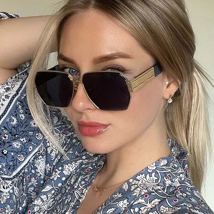 Retro Sunglasses - UV400 Protection Driving Eyewear for Men & Women