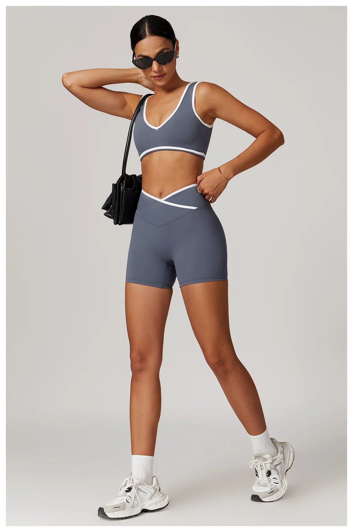 Women’s Casual Yoga Top Running Underwear Breathable Workout Brassiere Fitness Quick-Dry Gym Push up Sports Bra