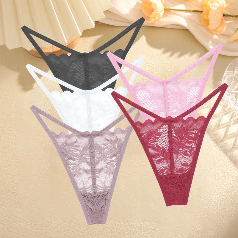 Women's Wireless Deep V Padded Bralette - Striped Knit Bra in 6 Colours (S-XL)