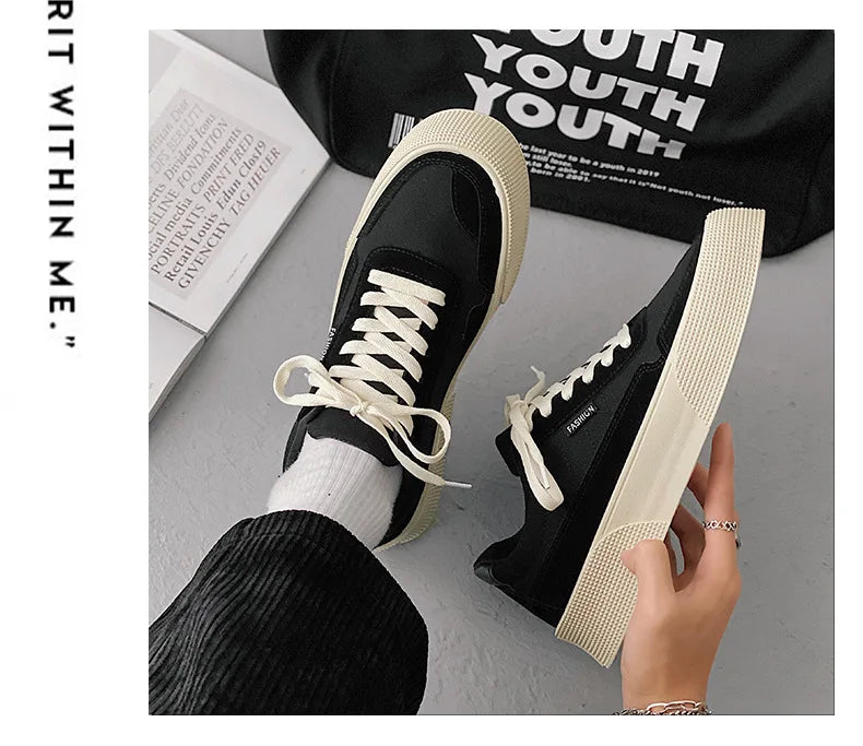 Men's Sneakers Casual Canvas Skateboard Shoes