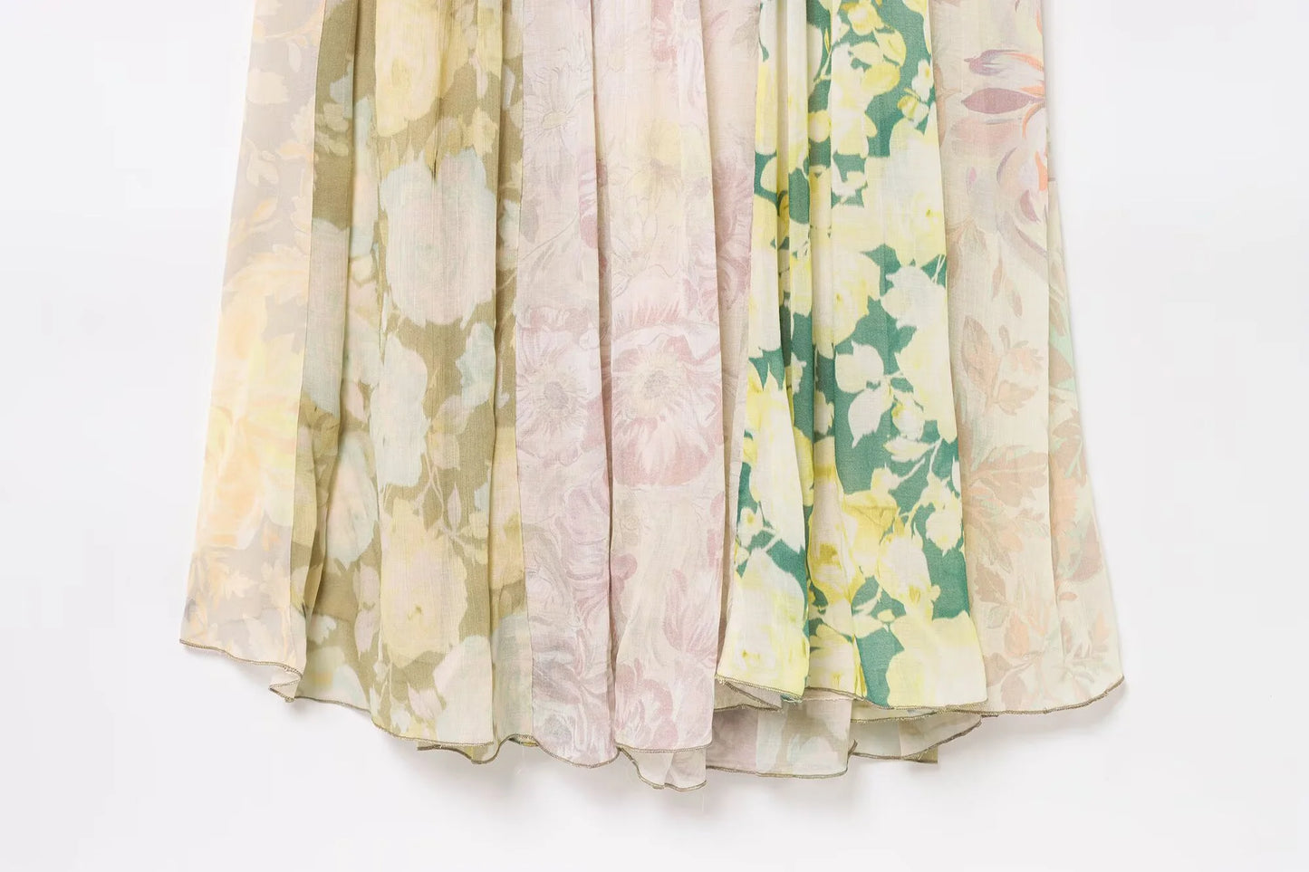 Women's Loose Hanging Neck Collar Backless Flower Print Strap Dress