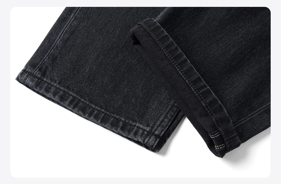 Loose Tapered Vintage Jeans - 11.5oz Cotton Denim Trousers