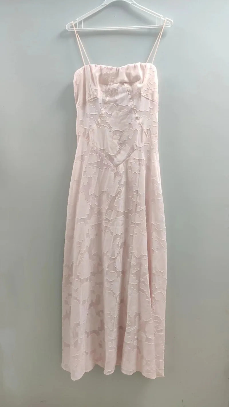 Women's See Through Spaghetti Maxi Plunge Off Shoulder Floral Mesh Patchwork Long Dress