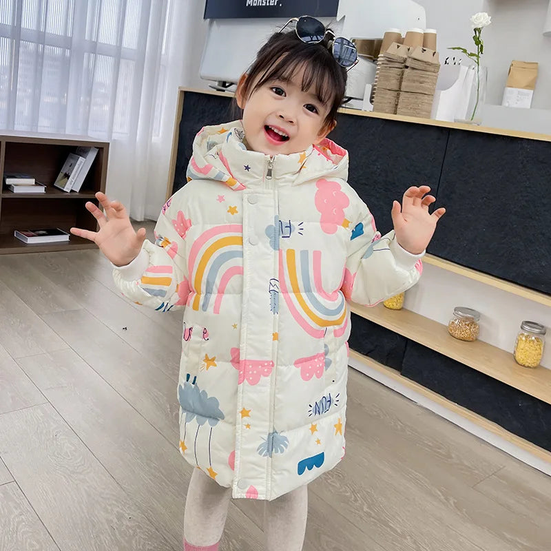 Children's Cotton Windbreaker Coat Jacket For Kids 2-7 Years
