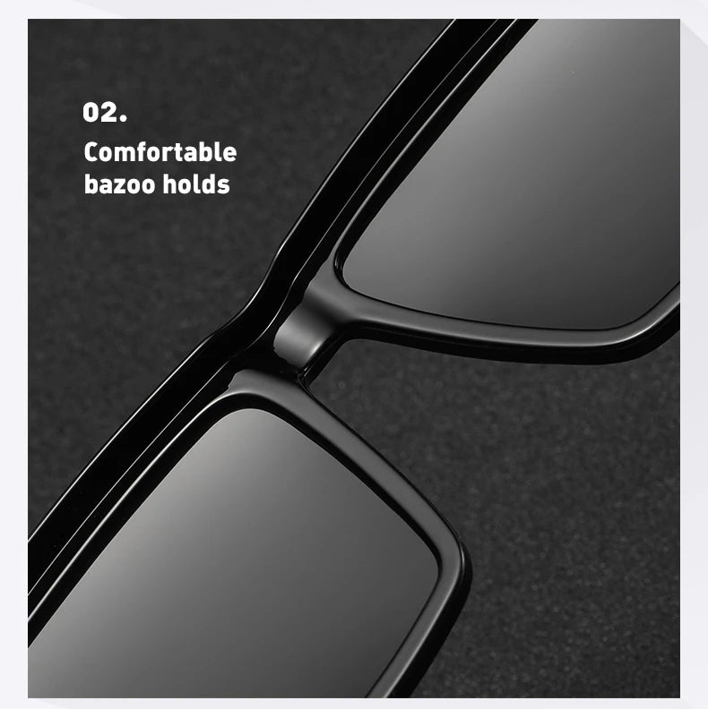 Polarized Sunglasses - Large Frame UV400 Cycling & Driving Eyewear